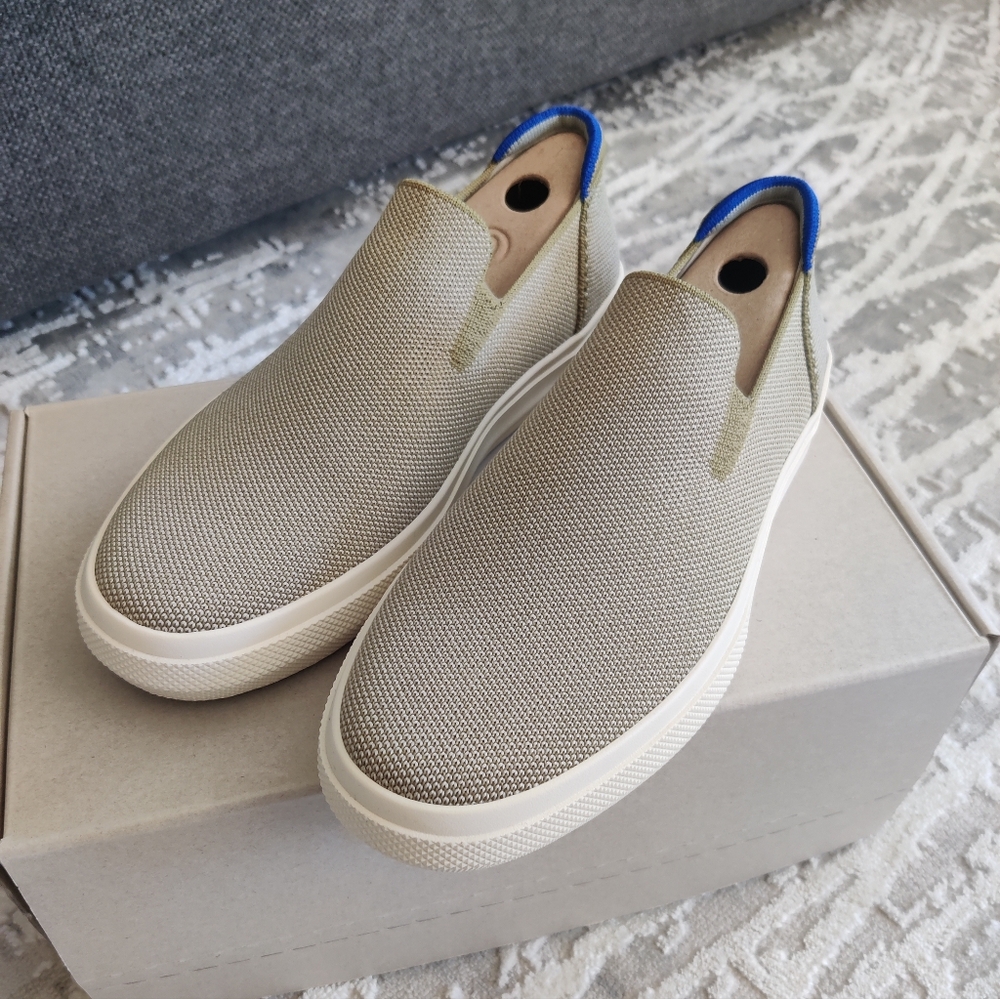 Rothy's City Slip On Sneaker - Olive - Picture 2 of 6